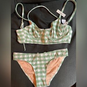 MADEWELL BATHING SUIT. MEDIUM.